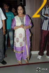 Krishna and Vijaya Nirmala at Aagadu Movie Preview Show